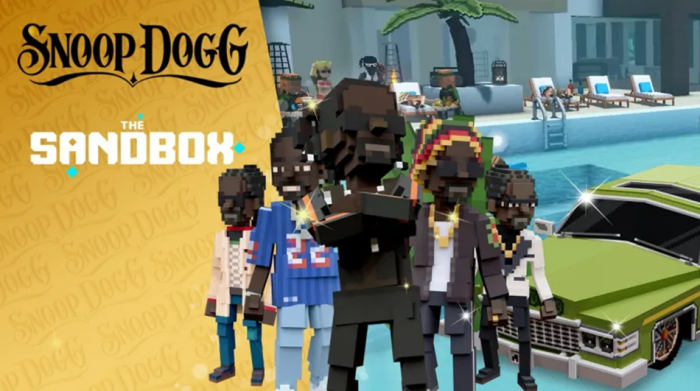 The rapper Snoop Dogg in his own metaverse called Snoopverse. 